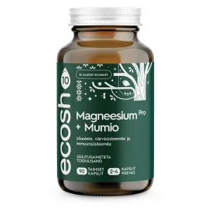 Magneesium PRO + Mumio — для мышц, нервной системы, иммунной системы