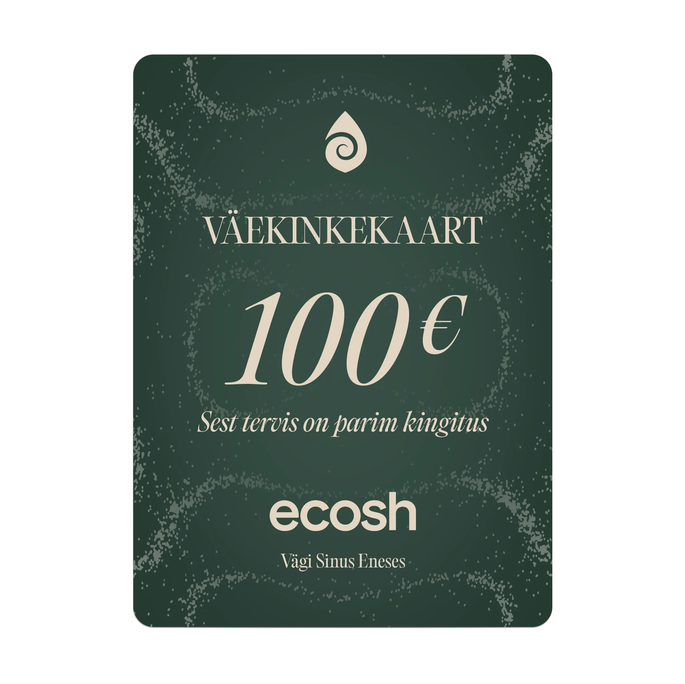 Väekinkekaart 100 €