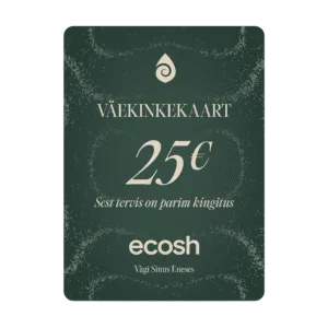 Väekinkekaart 25 €