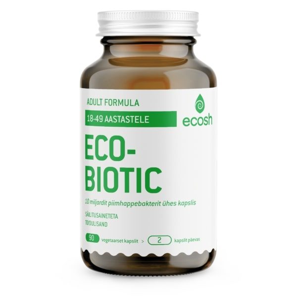 ECOBIOTIC ADULT – looduslikud probiootikumid täiskasvanutele