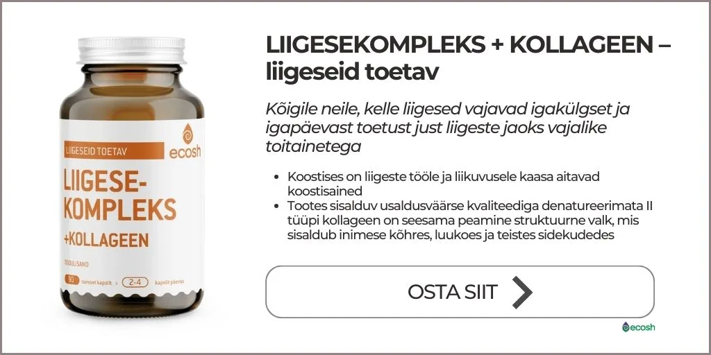 LIIGESEKOMPLEKS+MSM+KOLLAGEEN_Liigestele-Ecosh