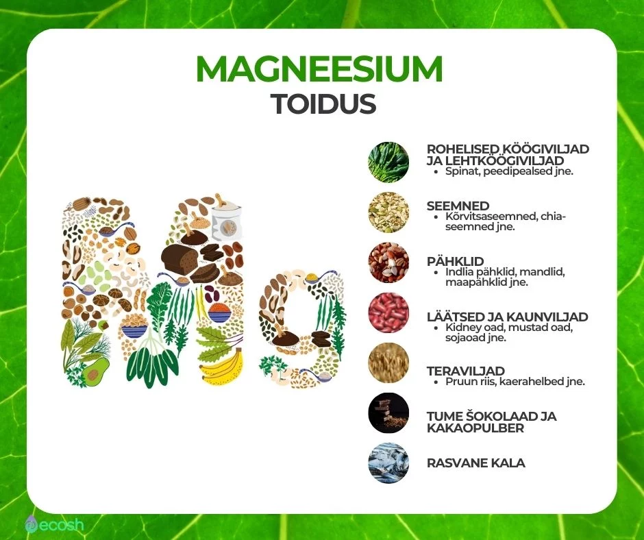 Magneesium_toidus_magneesiumirikkad_toidud_ja_magneesiumisisaldus_toiduainetes