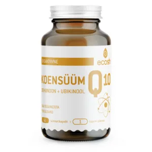 KOENSÜÜM Q10 ubikinoon + ubikinool – energiavitamiin