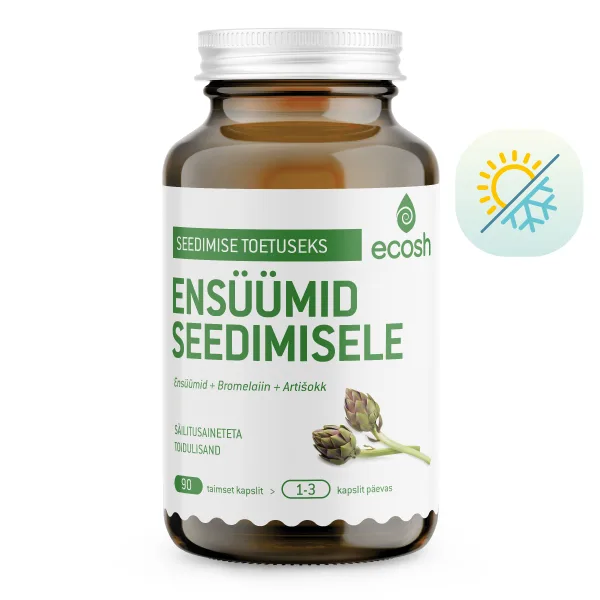 Ensüümid seedimisele – ensüümid, bromelaiin, artišokk