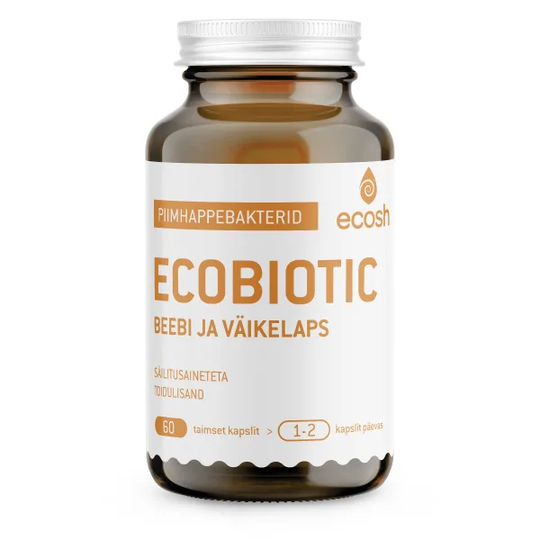 Ecobiotic beebi ja väikelaps piimhappebakterid