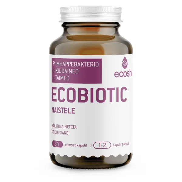 Ecobiotic naistele piimhappebakterid + kiudained + taimed