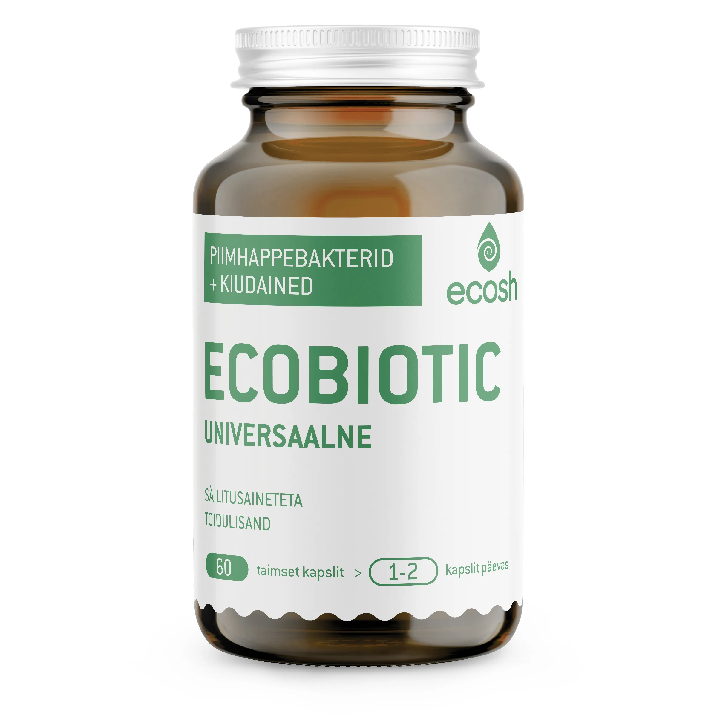 Ecobiotic universaalne piimhappebakterid + kiudained