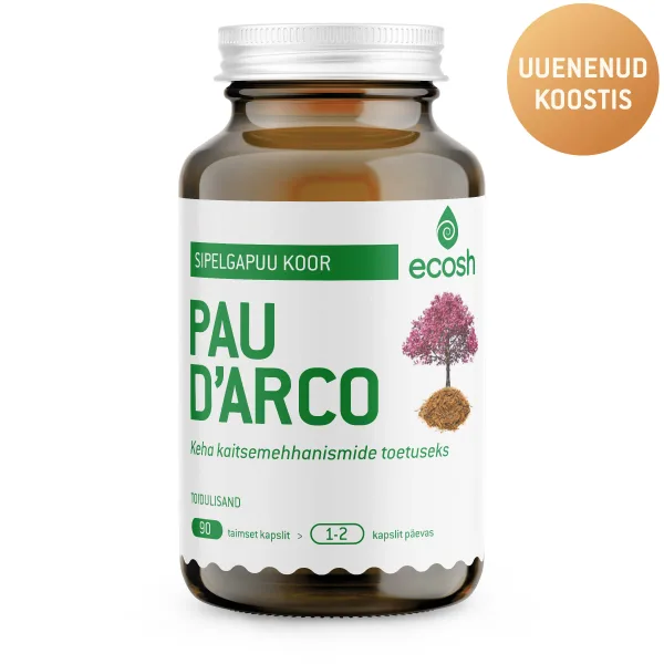 Pau d’Arco – sipelgapuu koore kapslid