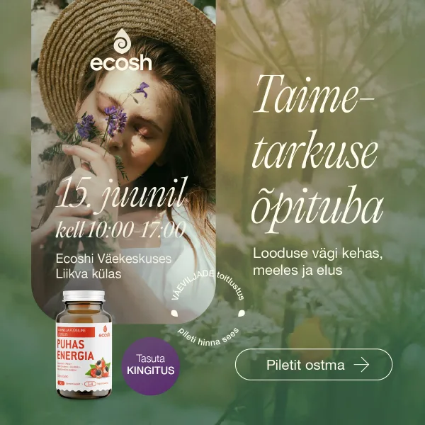 Taimetarkuse õpitoa pilet (kahele)