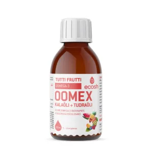 Oomex oomega-3 kalaõli + tudraõli Tutti-Frutti