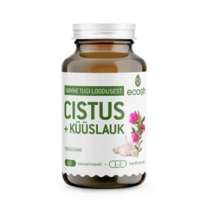 Cistus + Küüslauk  – organismi kaitsevõime toetuseks