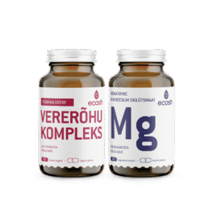 VERE TERVISE KOMBO: Vererõhu kompleks (N90) + Bioaktiivne magneesium glütsinaat (N90)
