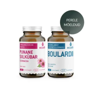 Kogu pere immuunsuse kombo: Punane siilkübar Echinacea + Boulardii